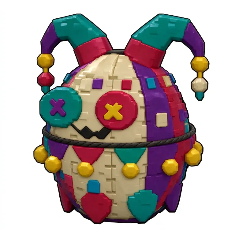 Patchwork Imp Halloween Egg in Steal an Egg