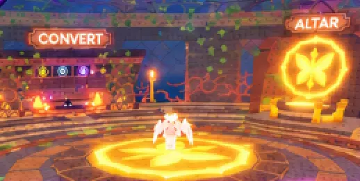 Claim the Butterfly Net inside the Enchanted Tree