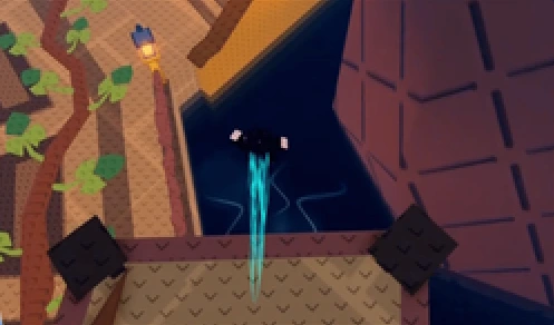 Water entrance to the Mushroom Secret Cave