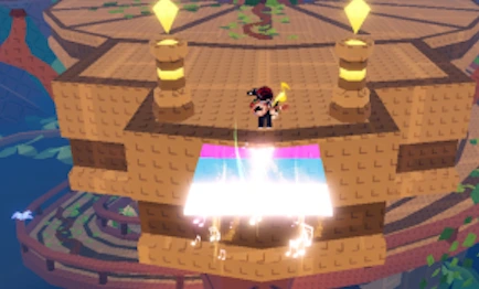 Banjo Bat melody revealing the bridge to the Secret Fusion Cave