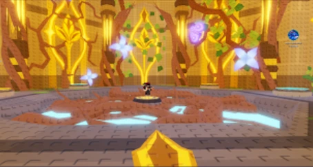 New Fusion Area inside the Secret Fusion Cave