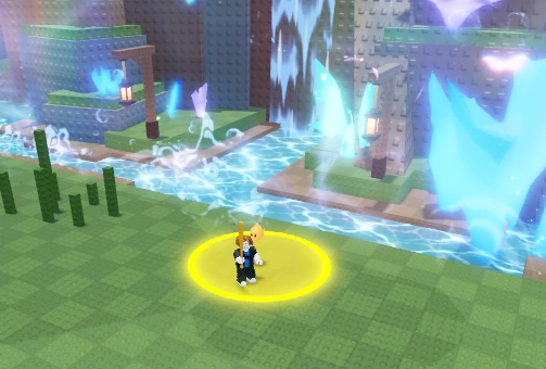 Wisp location in the Enchanted Forest event area